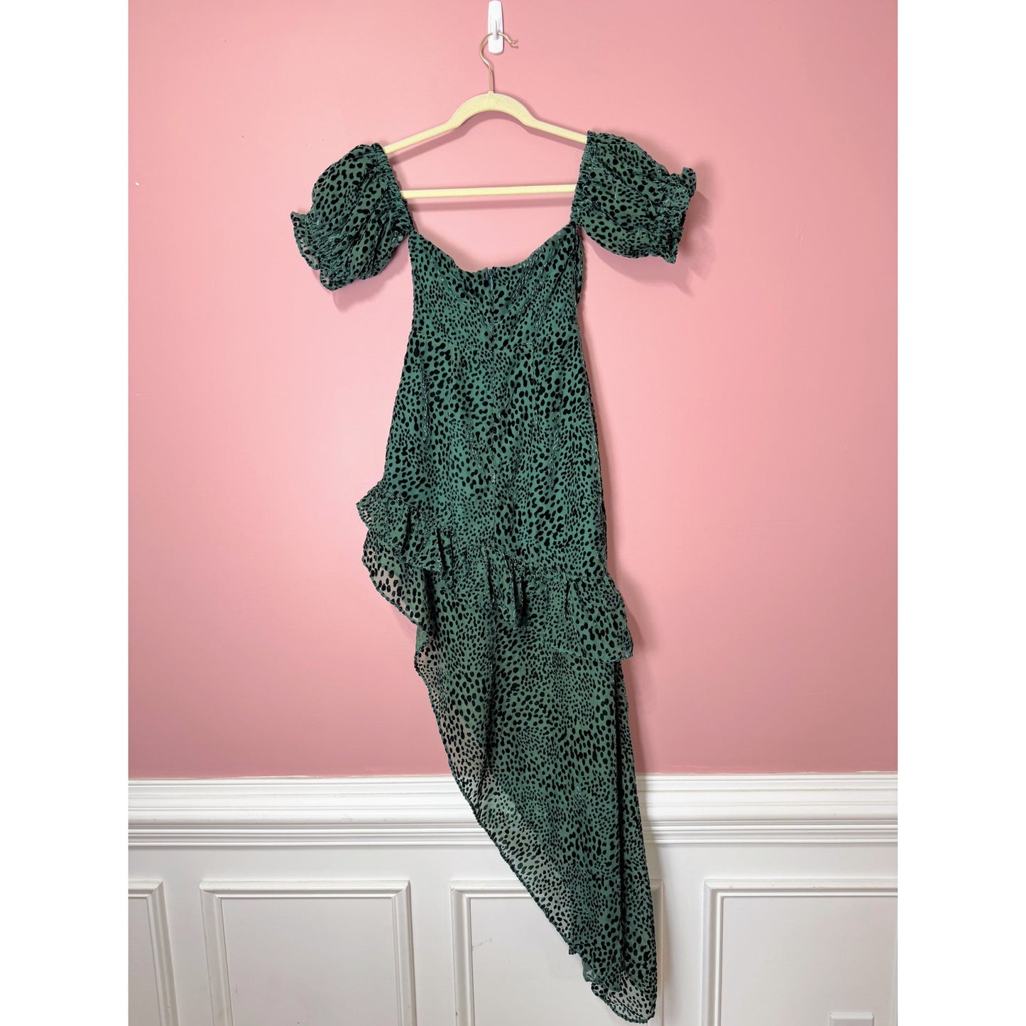 Majorelle Kayleigh Dress in Deep Teal XS