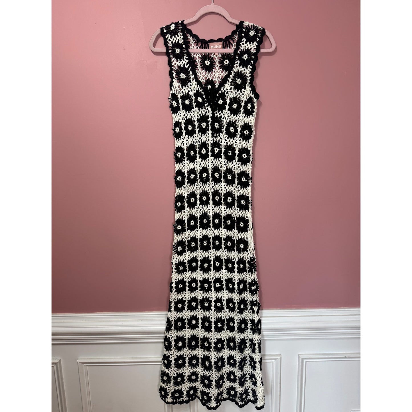 NEW Show Me Your Mumu Vacay Tank Crochet Coverup Size Small