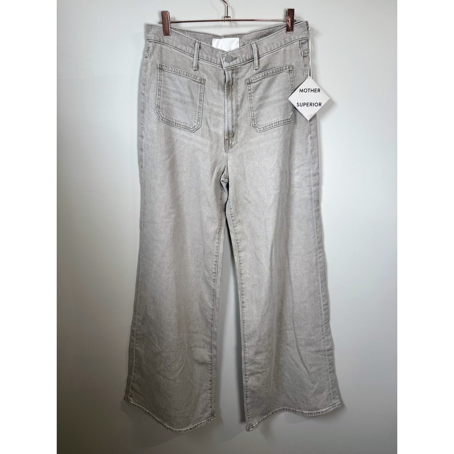 NEW NWT MOTHER Patch Pocket Undercover Sneak Jean in Caramel Size 31