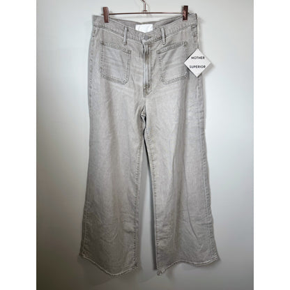 NEW NWT MOTHER Patch Pocket Undercover Sneak Jean in Caramel Size 31