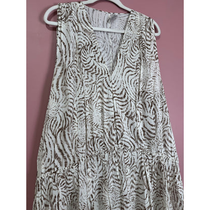 Anine Bing Mia Maxi Dress in Seashell Size Large