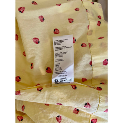 NEW Free People Strawberry Lemon Midi Picnic Dress Size Large