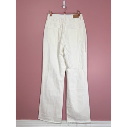 Show Me Your Mumu 90's Straight Jeans in Sea Salt White Size 29