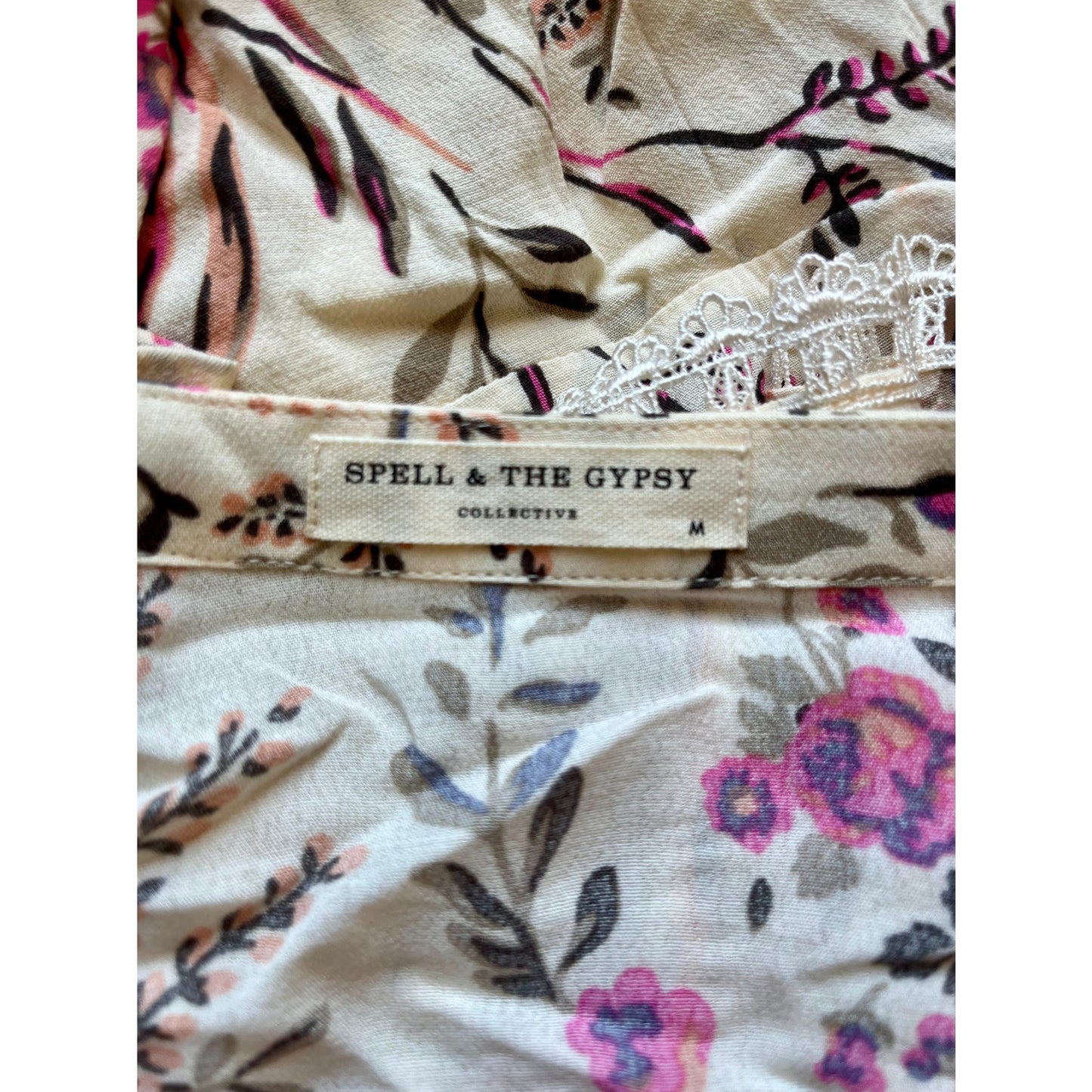 Spell & The Gypsy Collective Maisie Playdress in White Size Medium
