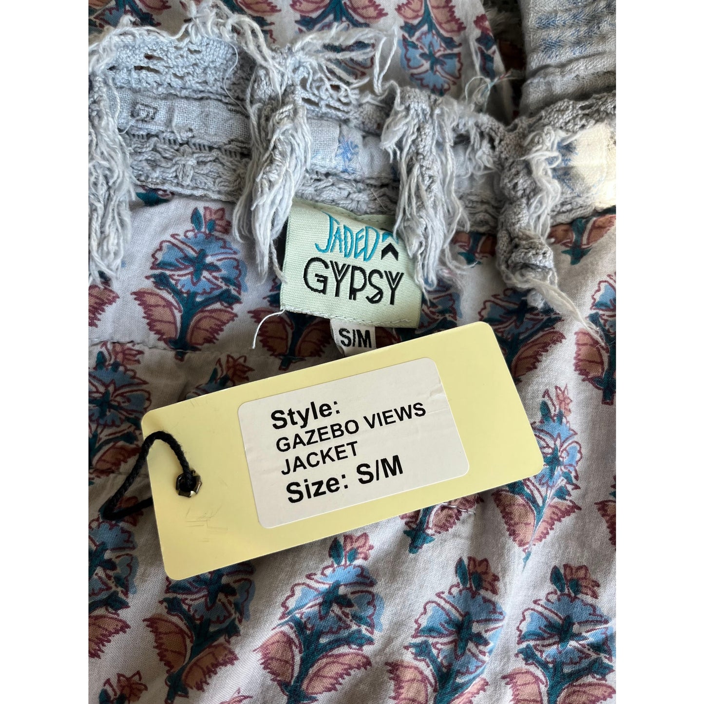 NEW NWT Jaded Gypsy Gazebo Views Jacket Size S/M