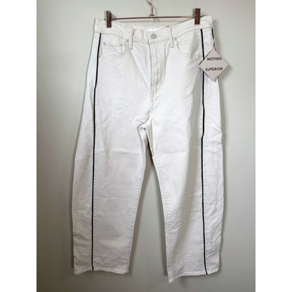 NEW NWT MOTHER Half-Piped Ankle Jean in Act Natural Size 31