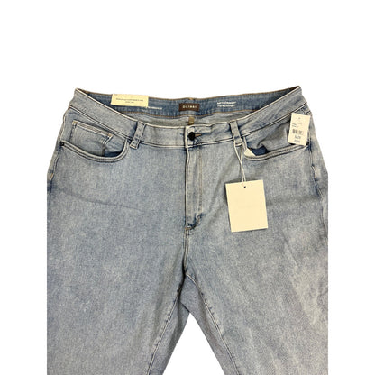 DL1961 Patti Straight High Rise Ankle in Vintage Blue Size 20W Denim Stretch