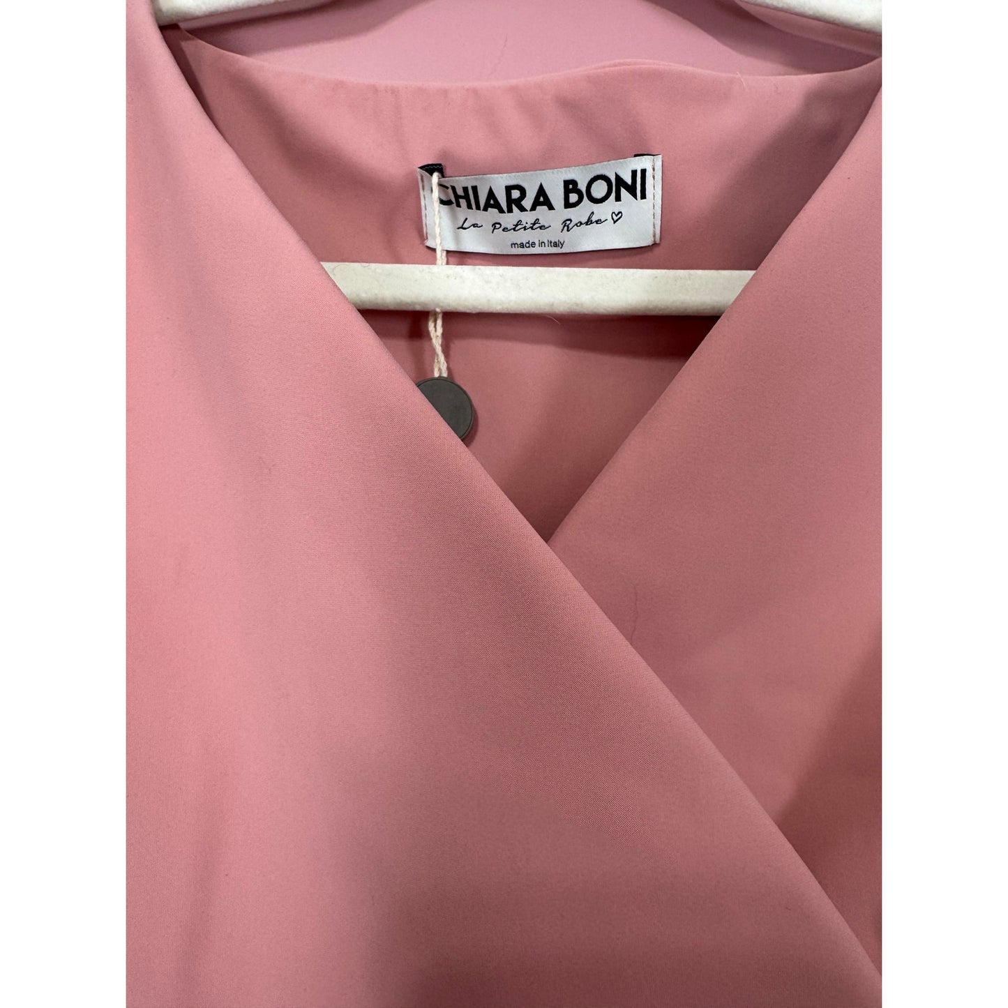 Chiara Boni Antheia Dress in Antique Rose Pink US Size 2
