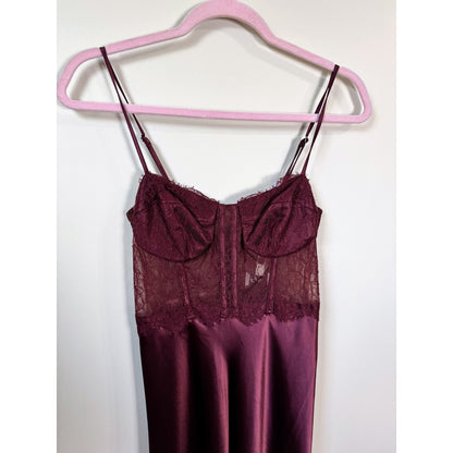 NEW NWT Cami NYC Maureen Midi Dress in Cranberry Size 2