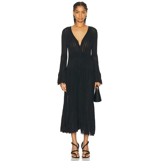 NEW NWT Alexis Elio Dress Black Size Medium
