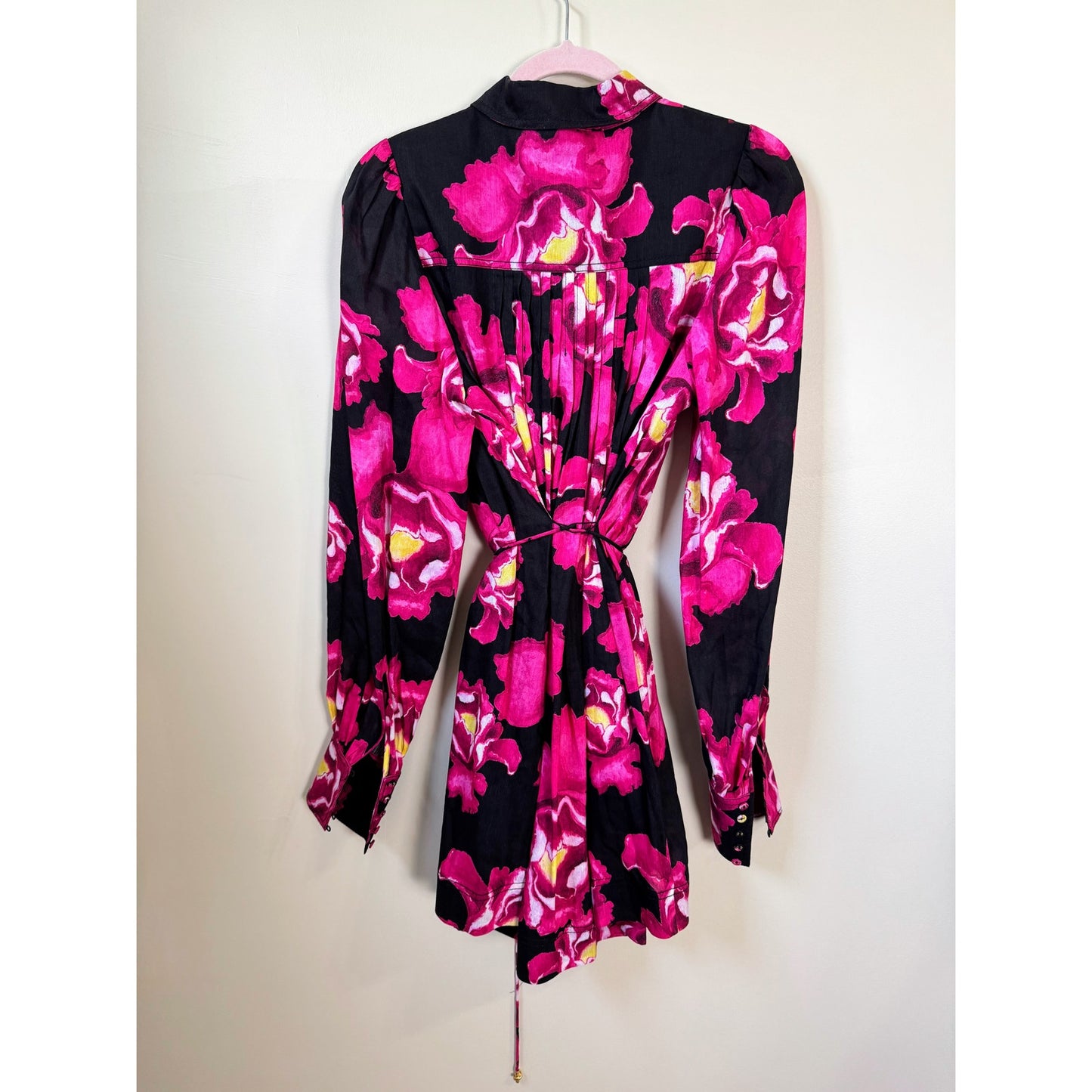 NEW NWT Aje. Lover Gauze Floral Mini Dress US Size 4