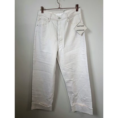 NEW NWT MOTHER Spitfire Ankle Cuff Jean in Act Natural Size 27