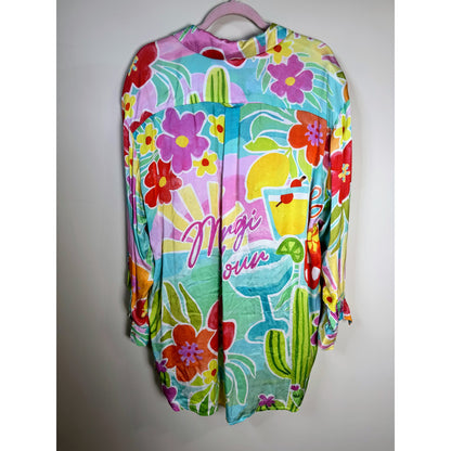 NEW Spell Spell & The Gypsy Collective Margi Beach Multi Top Size Medium
