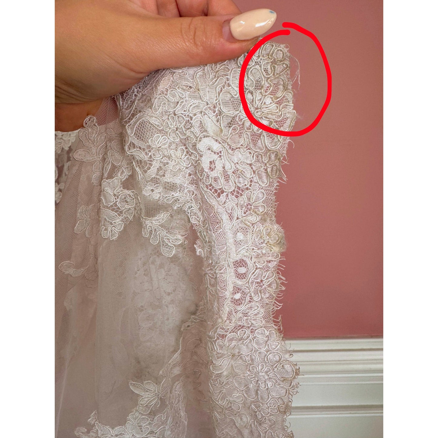 Maggie Sottero Bronwyn Wedding Gown Lace Size 12