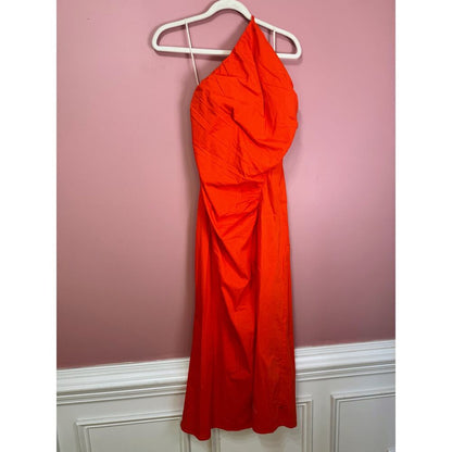 Free‎ People Red Maia Midi Dress Size Large