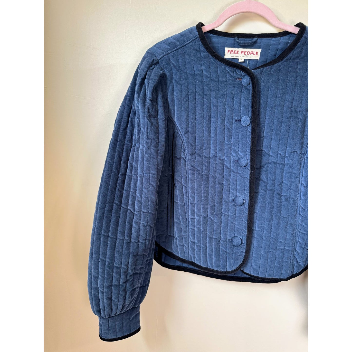 NEW NWT Free People Natalia Velvet Jacket Size XS