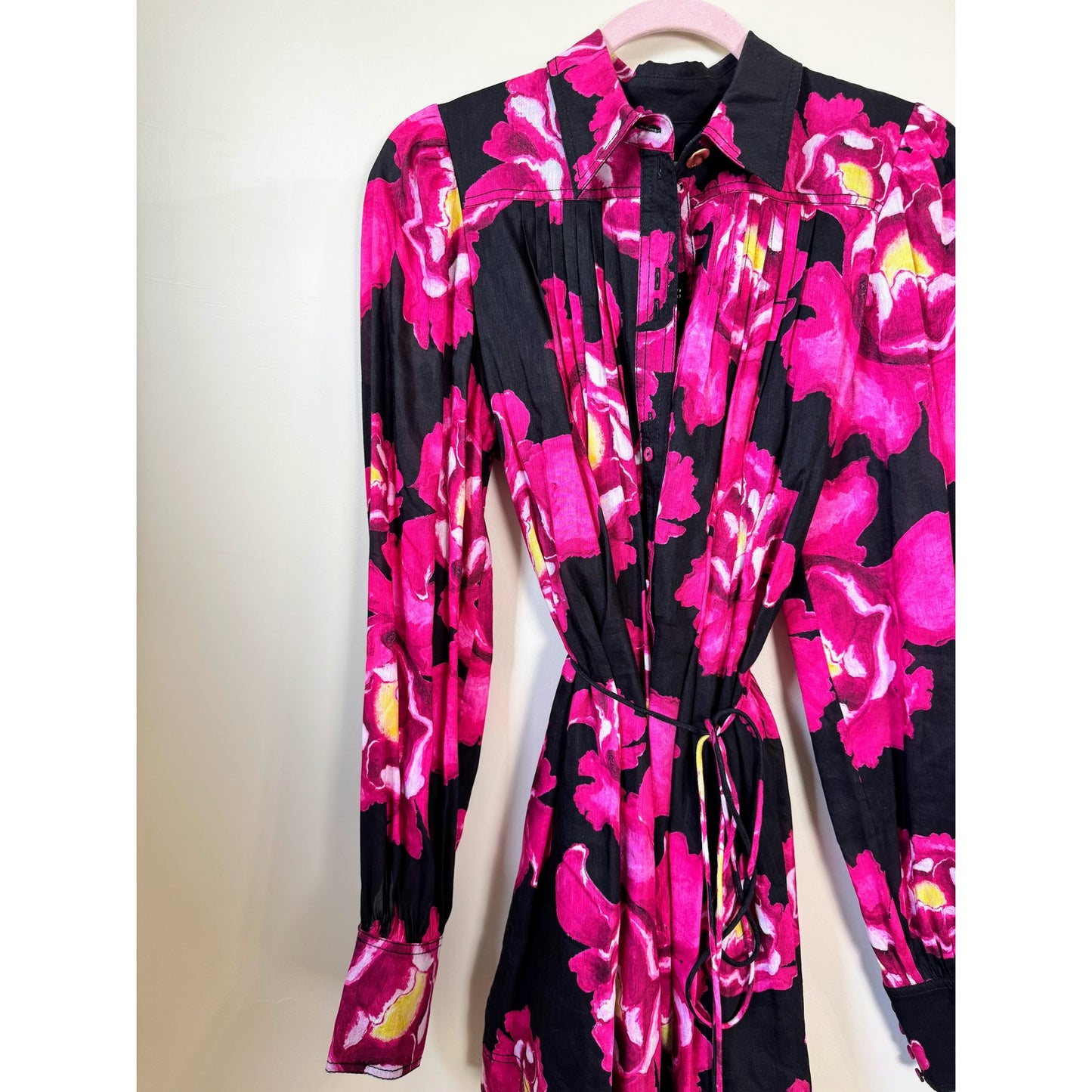 NEW NWT Aje. Lover Gauze Floral Mini Dress US Size 4