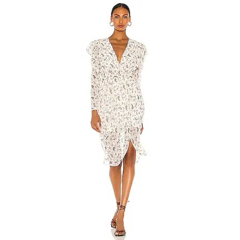NEW NWT For Love & Lemons Paisley Midi Dress Size XS