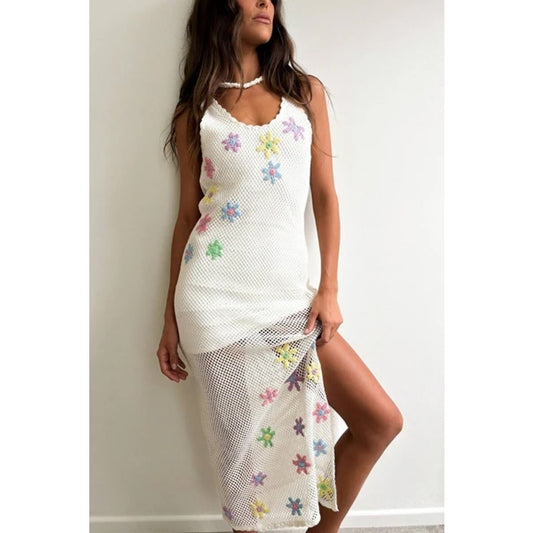 NEW NWT Beach Riot Diana Crochet Maxi Dress Size XS