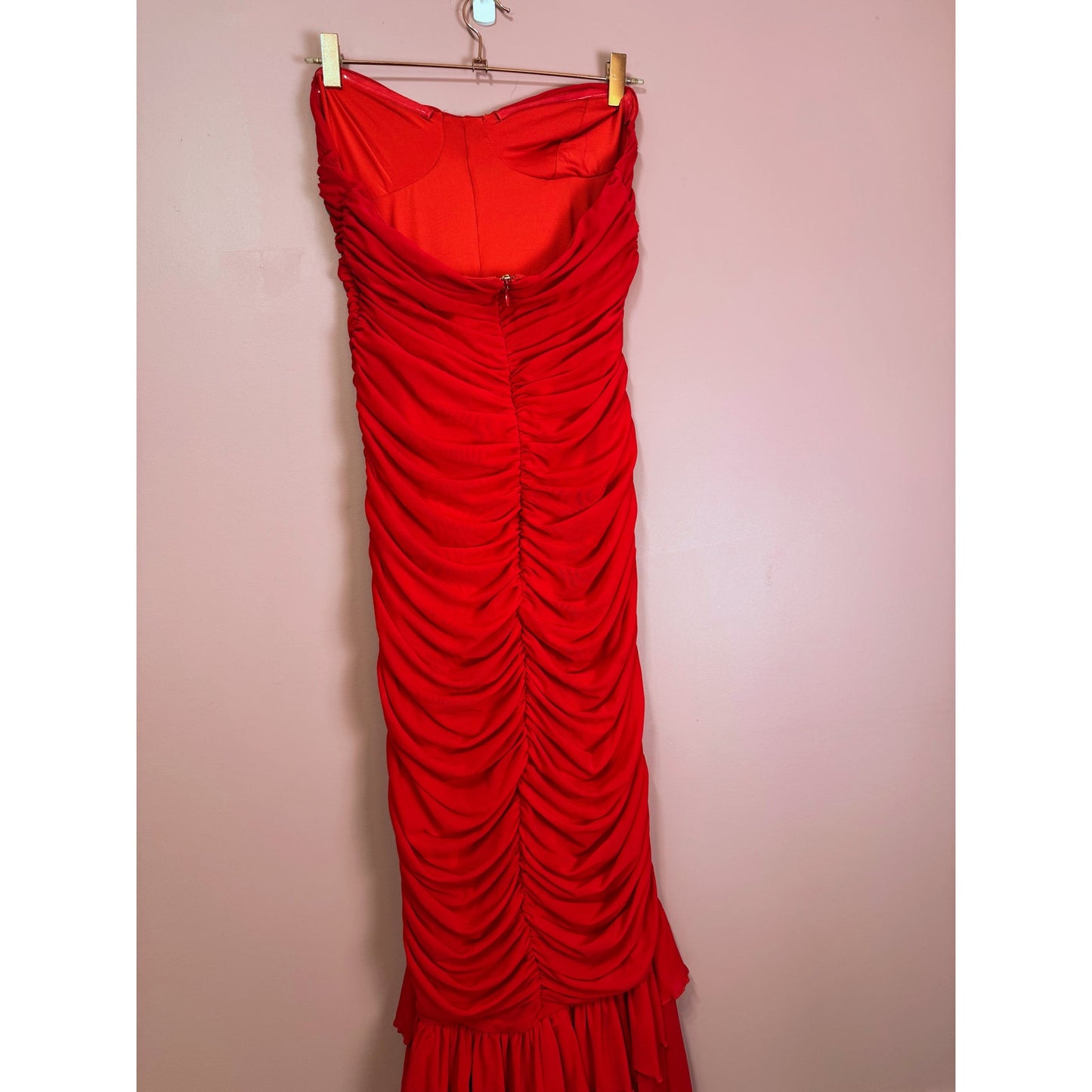 Majorelle Giules Gown in Cherry Red Size Large