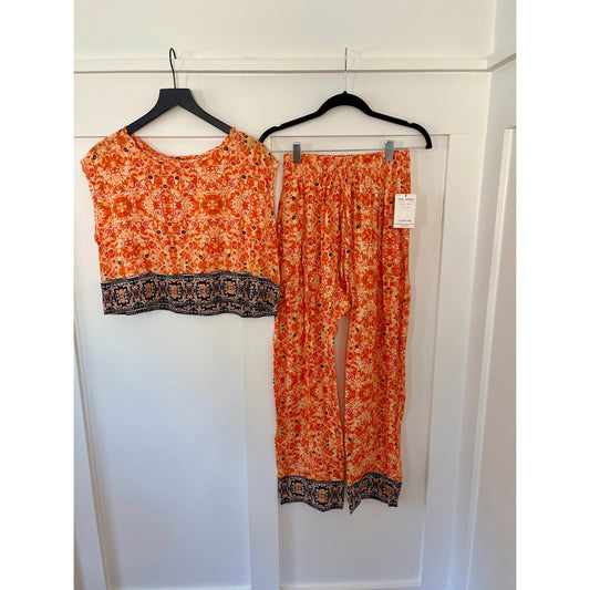 Free People Make My Day Set Peach Combo Size XS