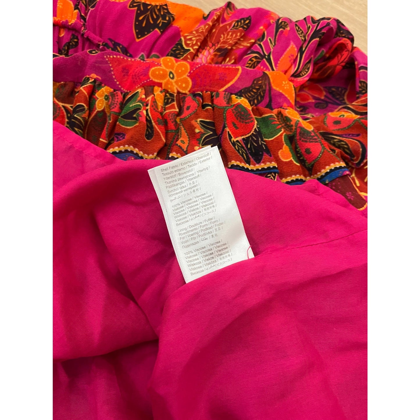 NEW NWT Farm Rio Tropical Tapestry Pink Mini Dress Size XS
