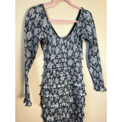 NEW NWT V. Chapman Lanie Floral Maxi Dress Size 4