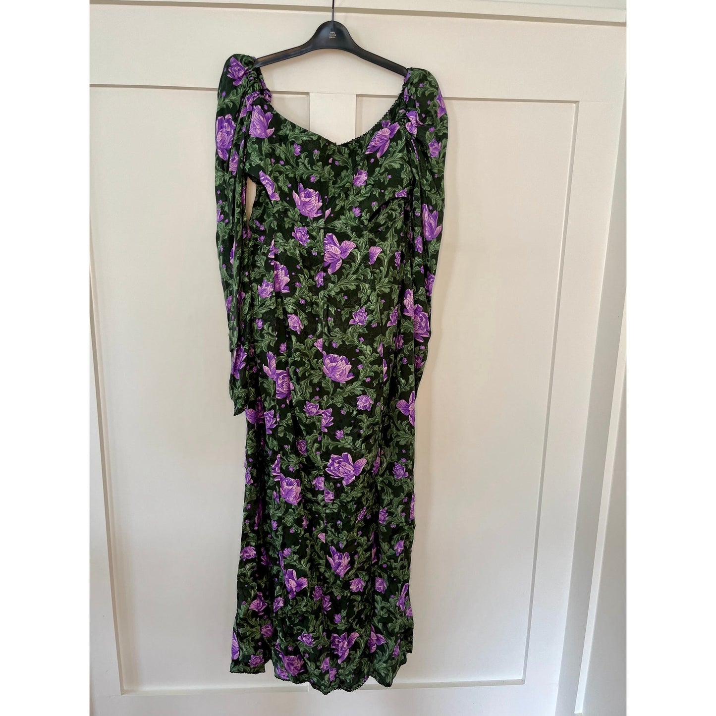 Agua Aguabendita Cuarzo Peony Dress Multicolor Size Medium