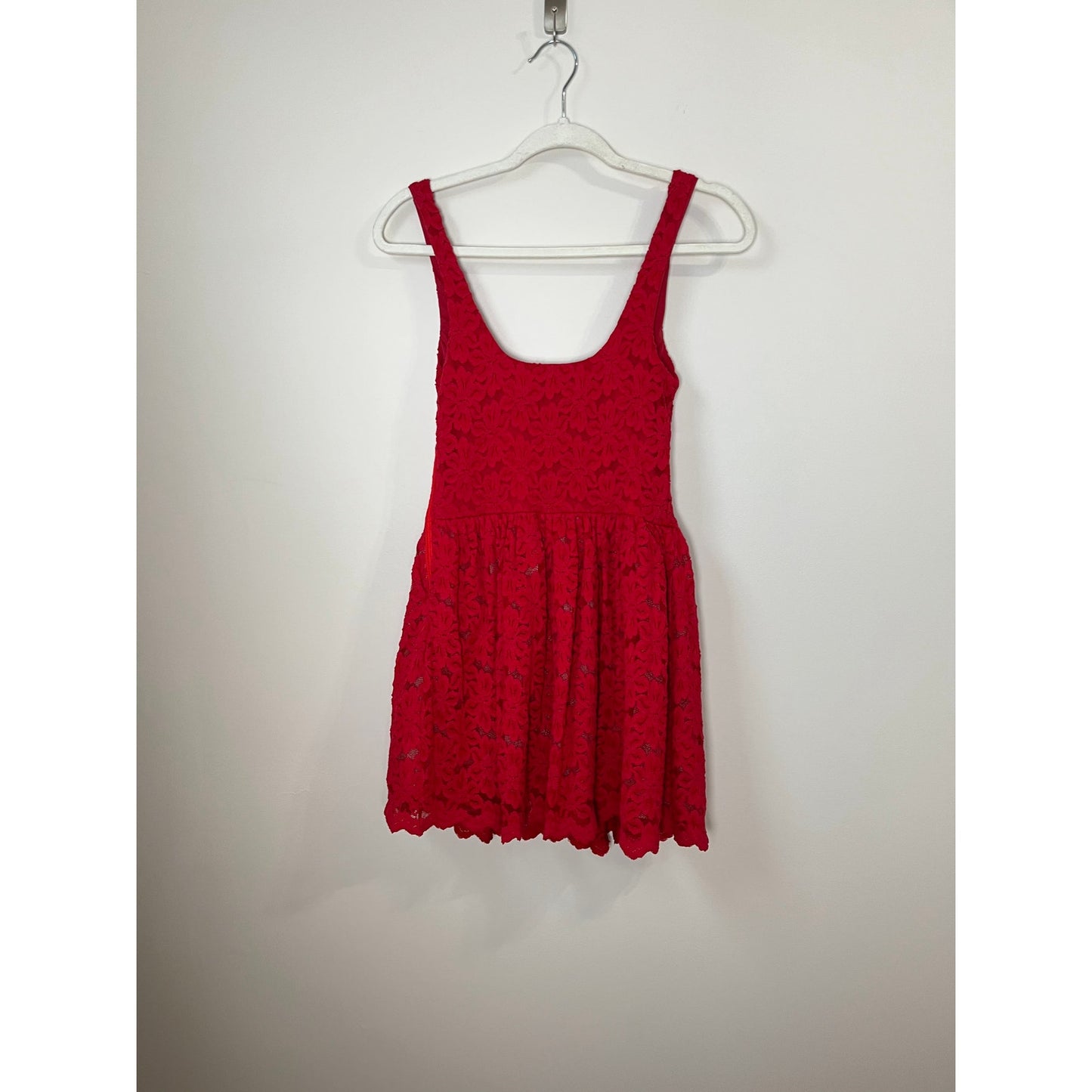 NEW NWT Show Me Your Mumu Ricci Skort Dress Red Lace Size Small