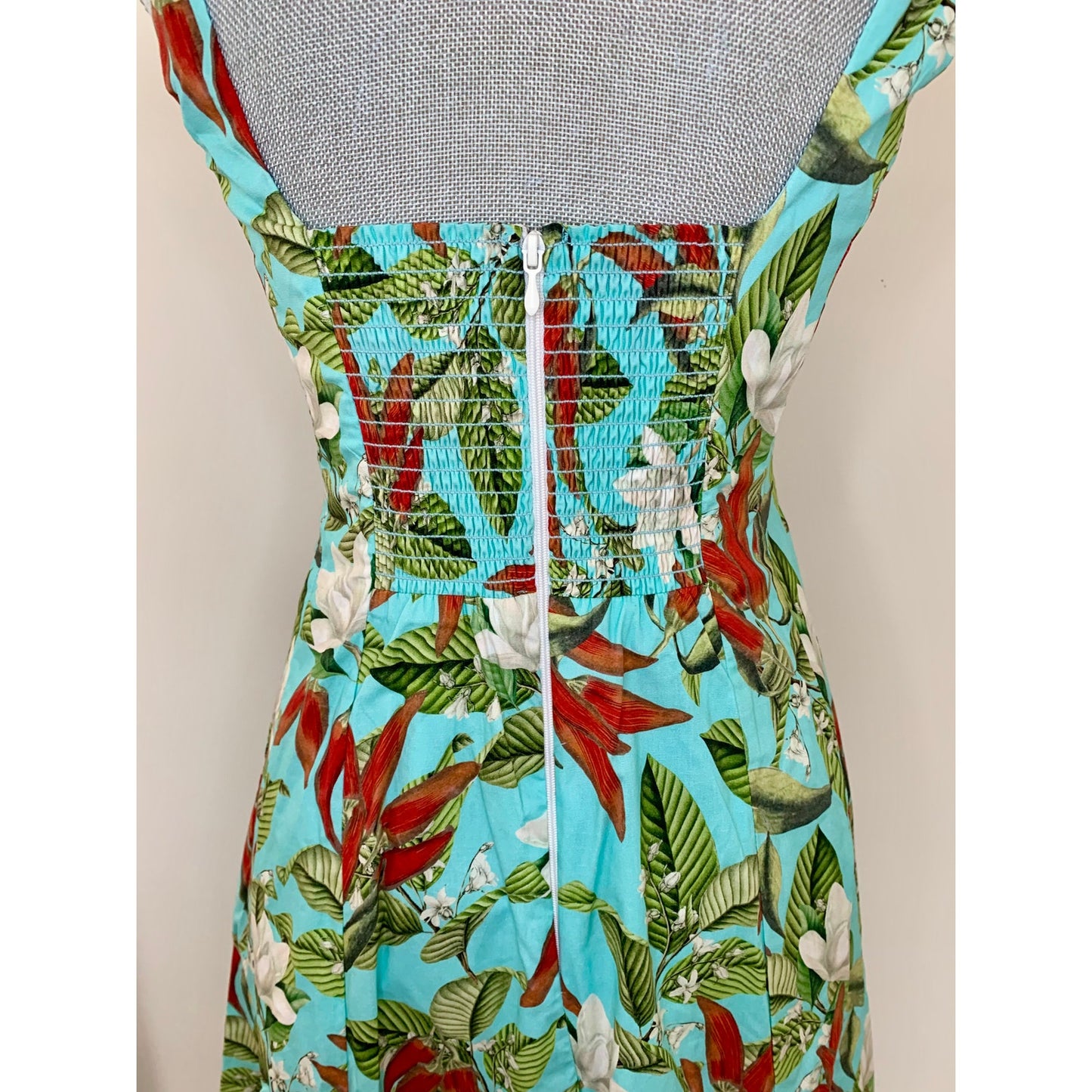 Show Me Your Mumu Prim Dress Midi Spicy Peppers Medium Floral Sleeveless Lined