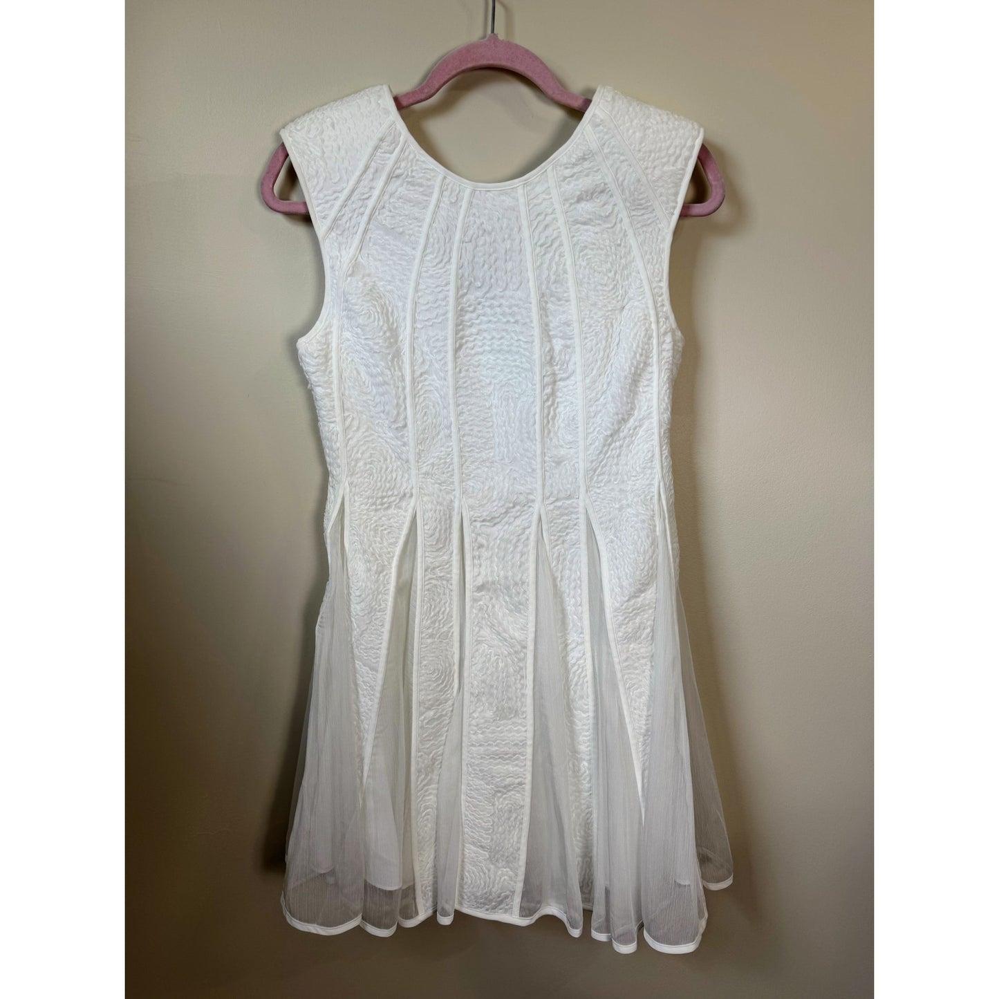 NEW NWT Aje. Soleil Lace Mini Dress White US Size 4