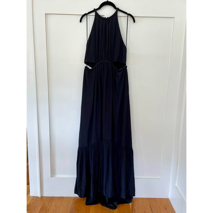 A.L.C Black Libra Maxi Evening Dress Size 10