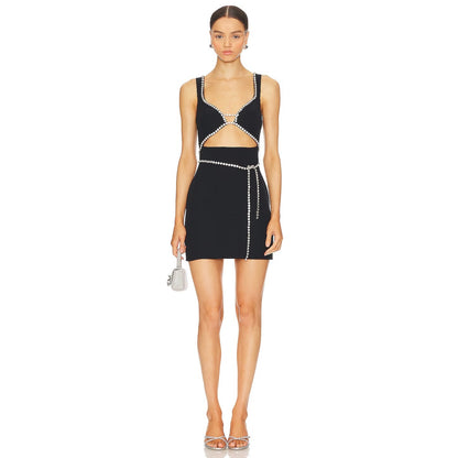 Majorelle Matteson Mini Dress in Black Medium