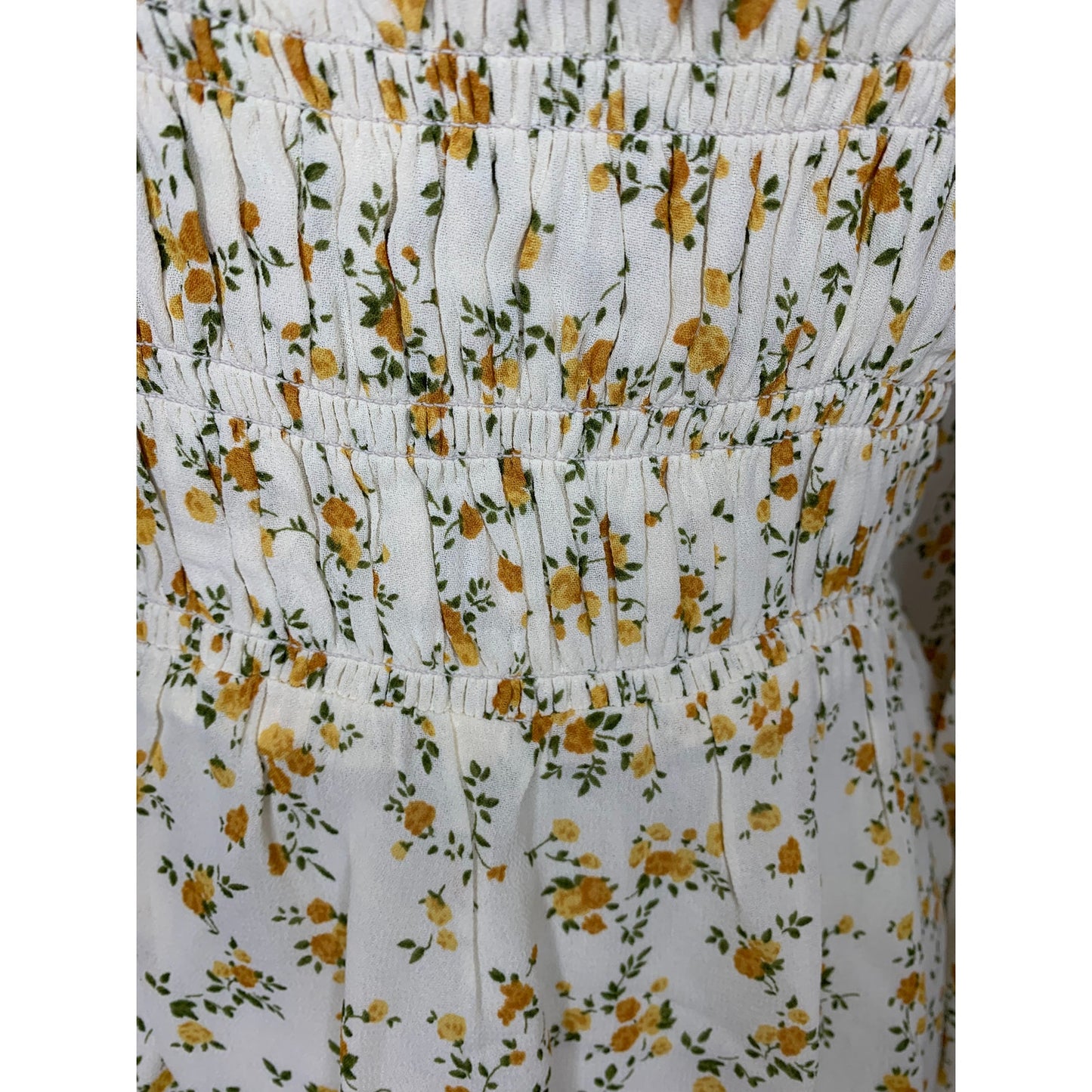 Reformation Morris Mini Dress in Adagio Floral Sz 10 Long Sleeve Pullover Lined