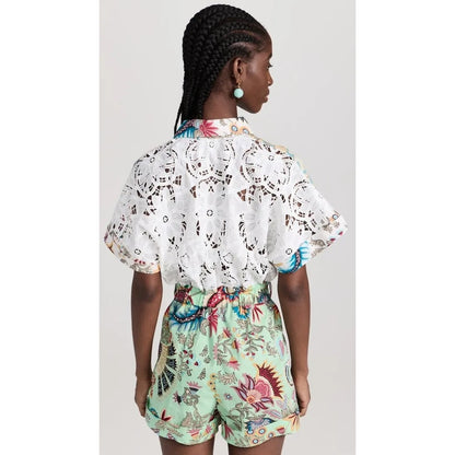 NEW NWT Charina Sarte Maharlika Romper Multi Color Size XS