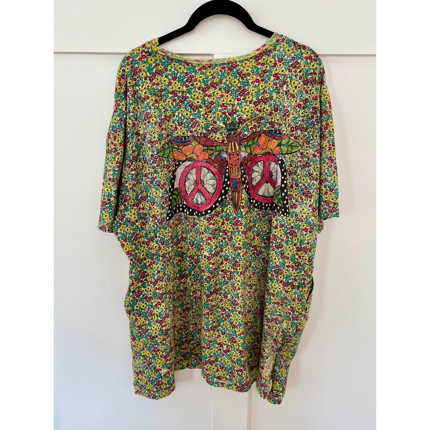A Rare Bird Wild Forever Tattered T-Shirt Size Small