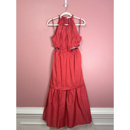 A.L.C. Whitney Cut Out Maxi Dress in Moroccan Spice Size 4