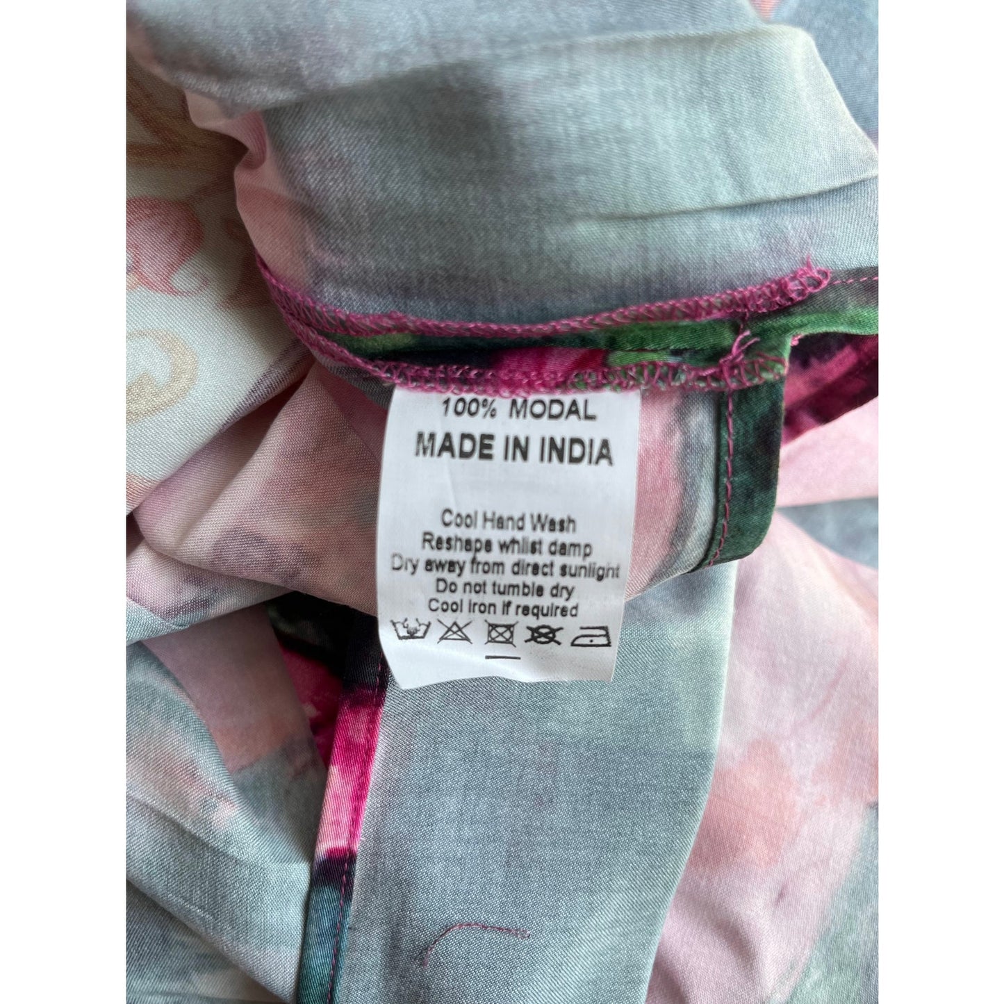 A Rare Bird Garden Party One Size Kimono Pink Floral