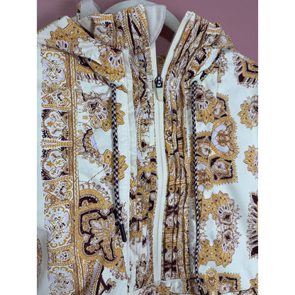 Free People Movement Alpine Glow Ski Pullover Hooded Jacket Size Large