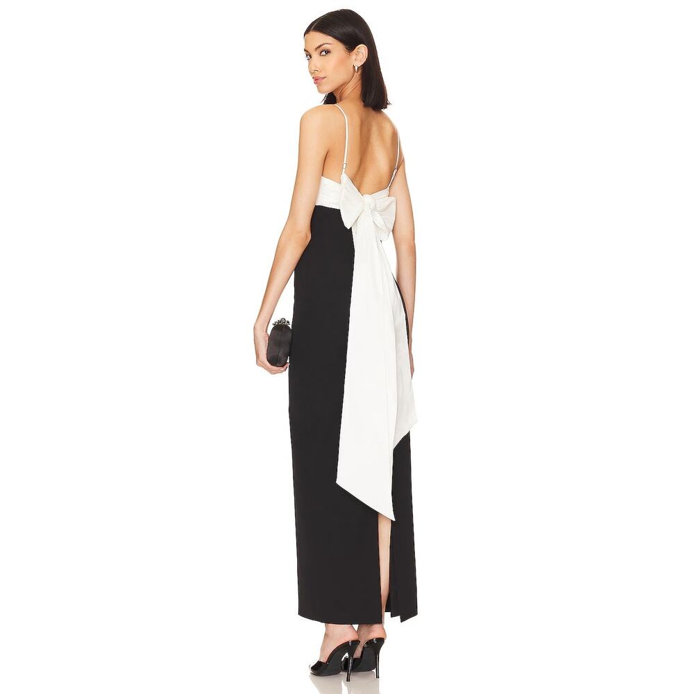Majorelle Avori Gown in Black and White Size XS