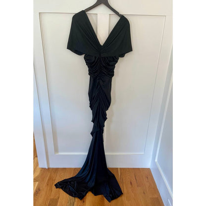Yaura Tiara Dress Black Size Medium UK 10
