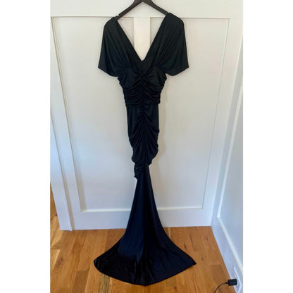 Yaura Tiara Dress Black Size Medium UK 10