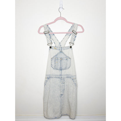 Faherty Superwashed Overall Denim Dress Size Medium