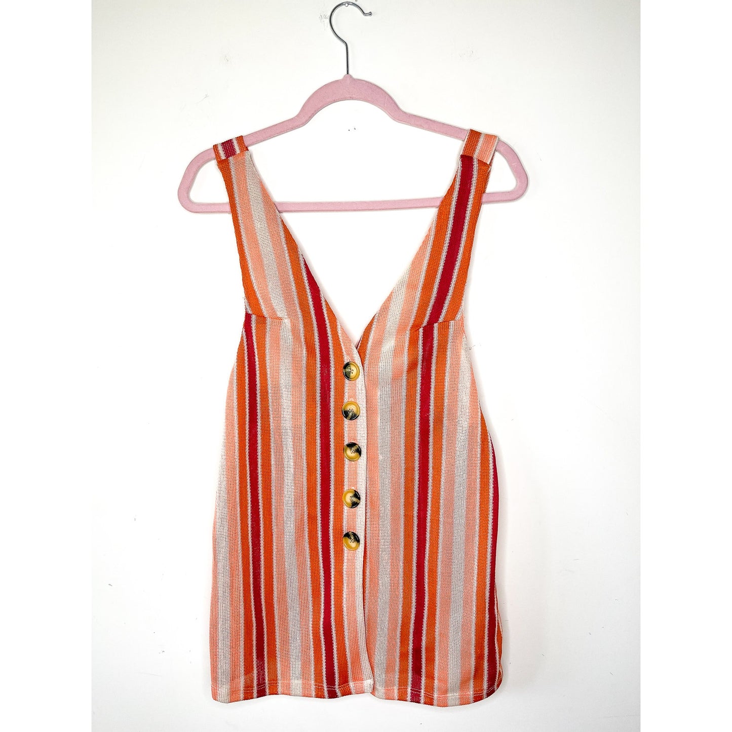 Free People Bridgette Striped Summer Sweater Vest Set Size XS