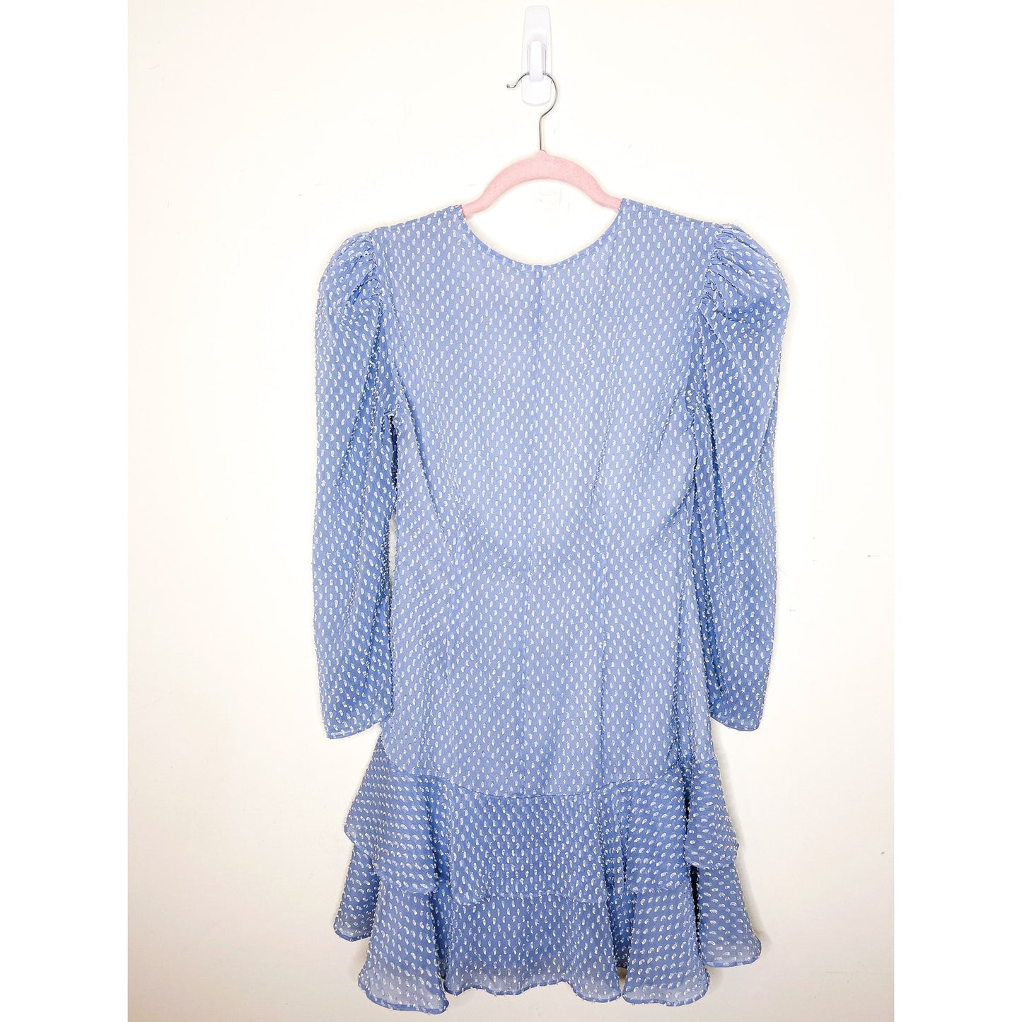 Song of Style Jace Sky Blue Mini Dress Size Small