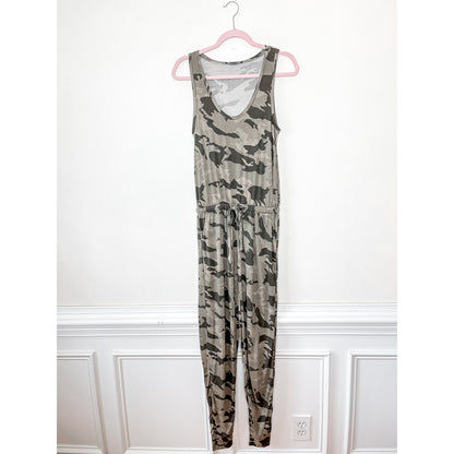Generation Love Soft Camo Print Jumpsuit