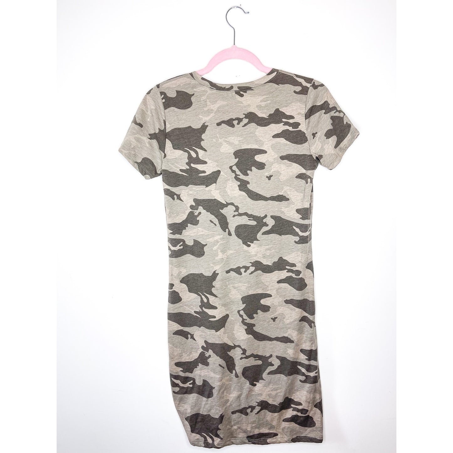 Generation Love Holly T-shirt Dress in Camo Print