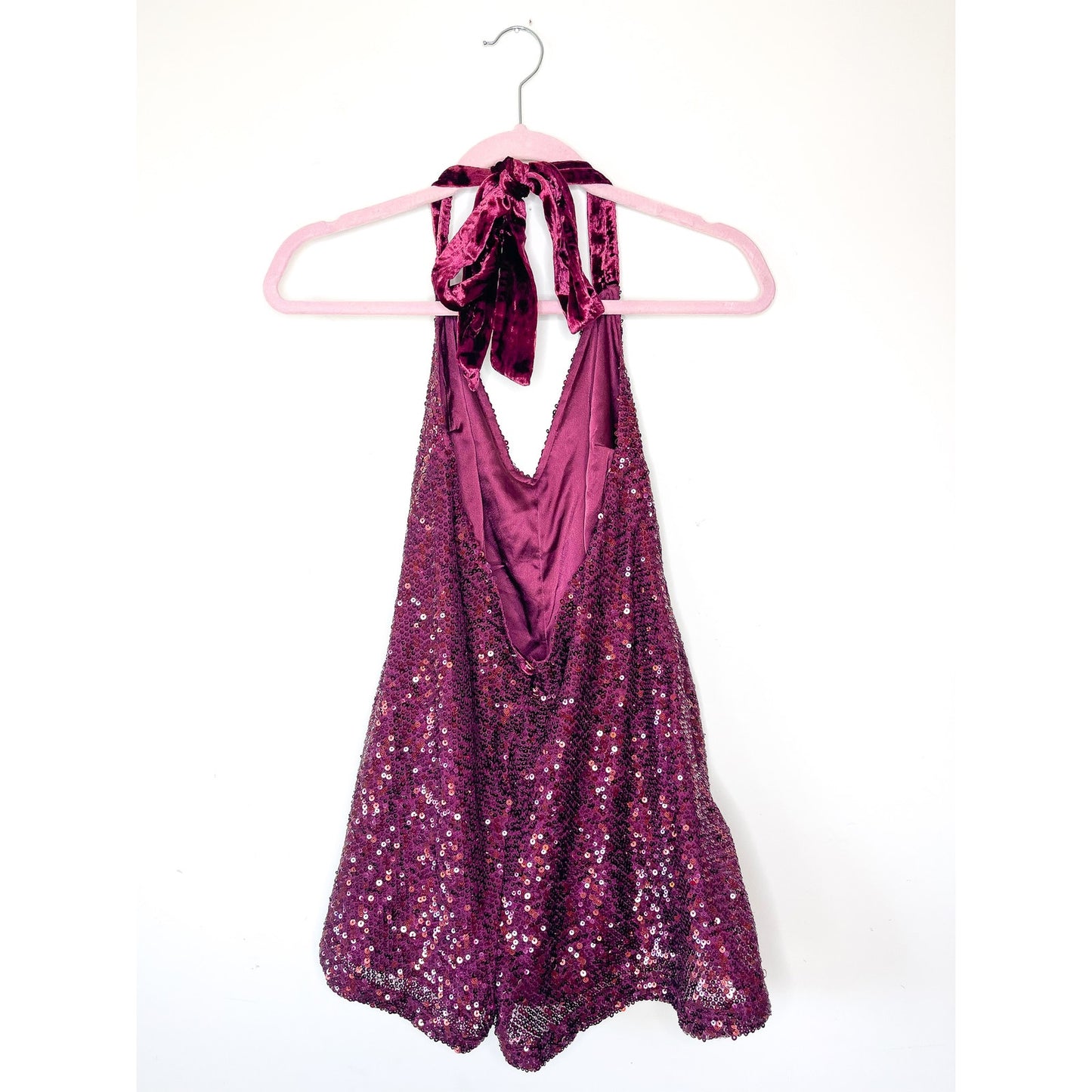 Free People Sparkle and Shine Romper in Queen Pome