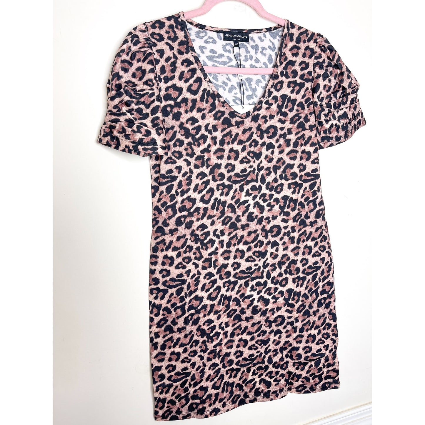 Generation Love Tiffany Dress in Classic Leopard Size XXS