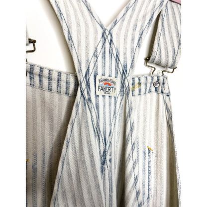 Faherty Superwashed Overall Denim Dress Size Medium